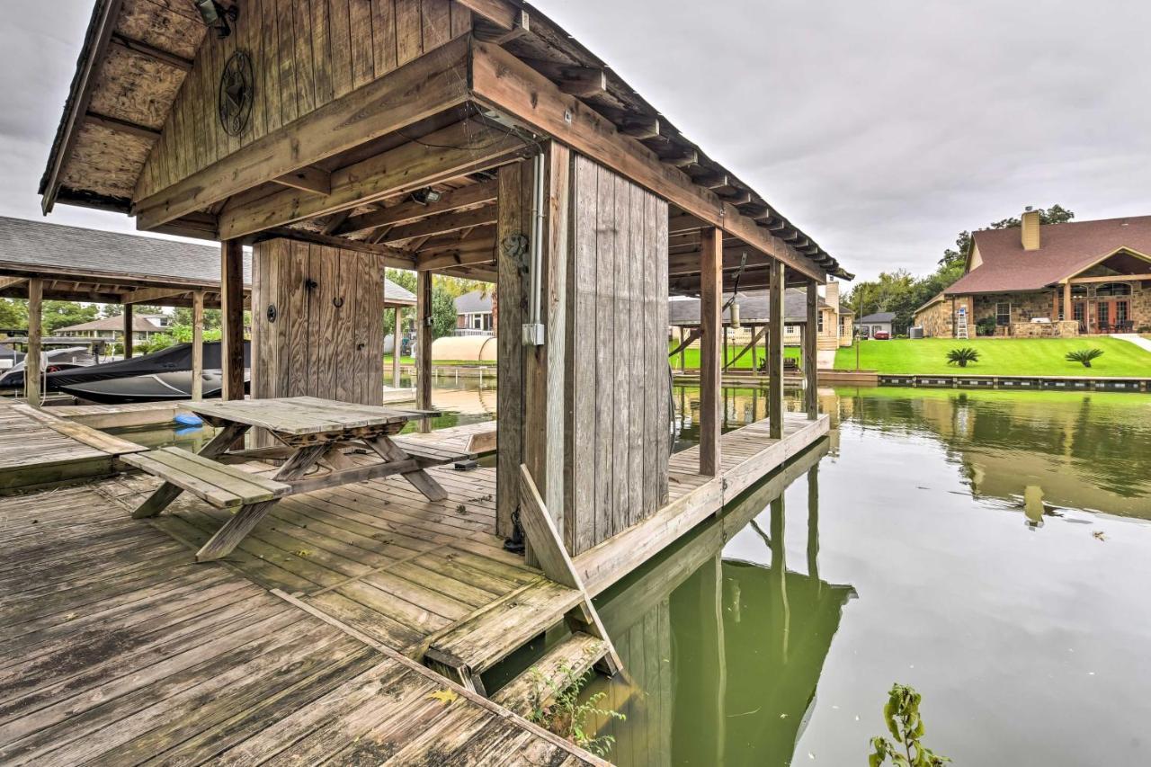 Quiet Lake Conroe Townhome With 2 Boat Slips! Willis Exterior foto